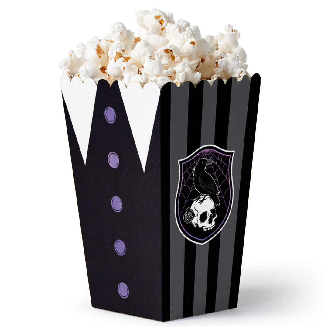 Goth Girl Popcorn Boxes - 12 Ct