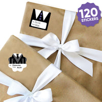 Goth Girl To and From Stickers - 12 Sheets