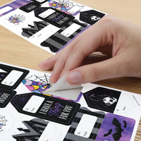 Goth Girl To and From Stickers - 12 Sheets