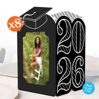 Graduation Photo Centerpieces - 8 Ct