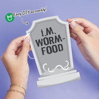 Graveyard Tombstones Garland Banner - 15 Pc