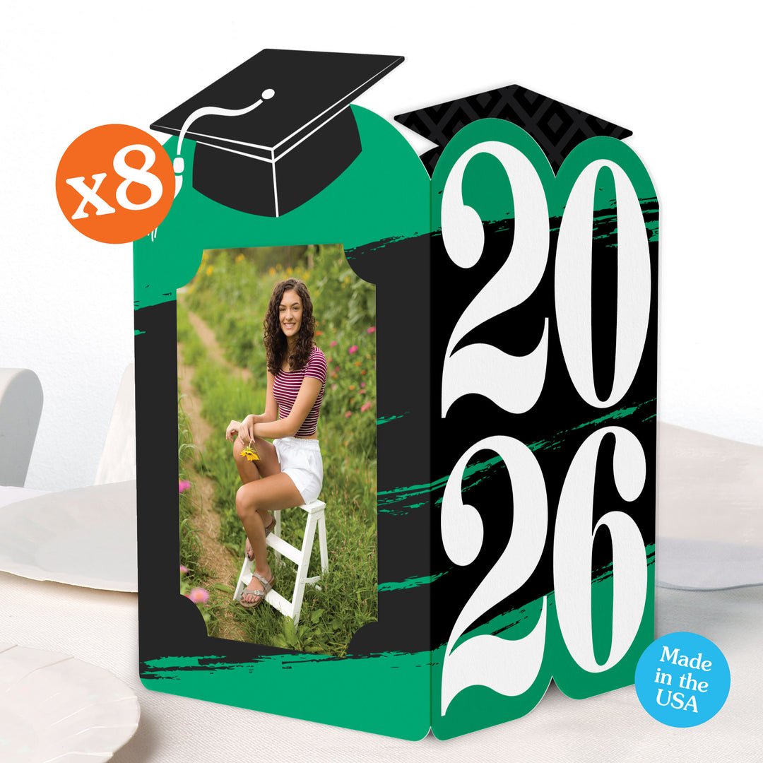 Graduation Photo Centerpieces - 8 Ct