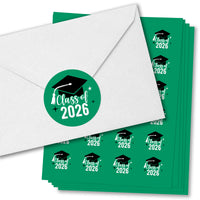 2026 Graduation Envelope Seal Stickers - 120 Ct