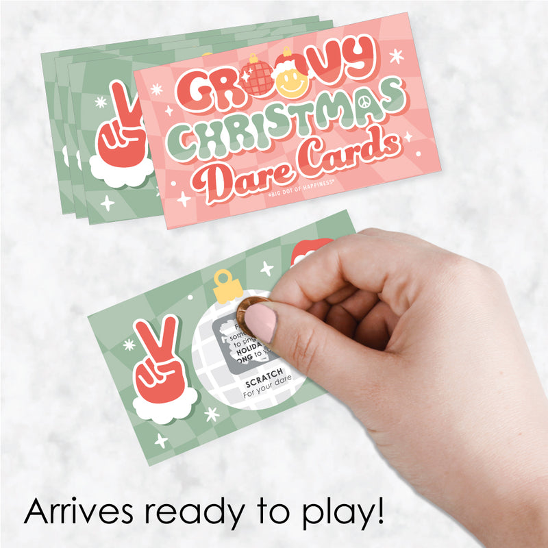 Christmas Scratch off Game Cards Christmas Party Game Scratch 