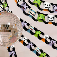 Halloween Monsters DIY Paper Chains - 128 Pc