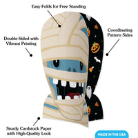 Halloween Monsters 3D Centerpieces - 8 Ct