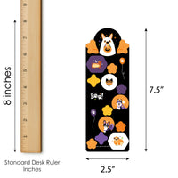 Halloween Pets - Cats and Dogs Party Favor Kids Stickers - Birthday Goodie Bag Filler - 16 Sheets - 256 Stickers