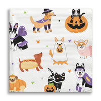 Napkins - Halloween Pets - 24 Ct