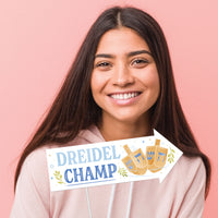 Hanukkah Funny Photo Props - 10 Ct
