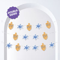 Hanukkah Garland Banner - 15 Pc