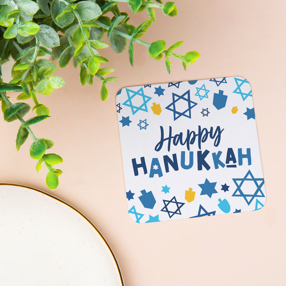 Drink Coasters - Hanukkah - 25 Ct