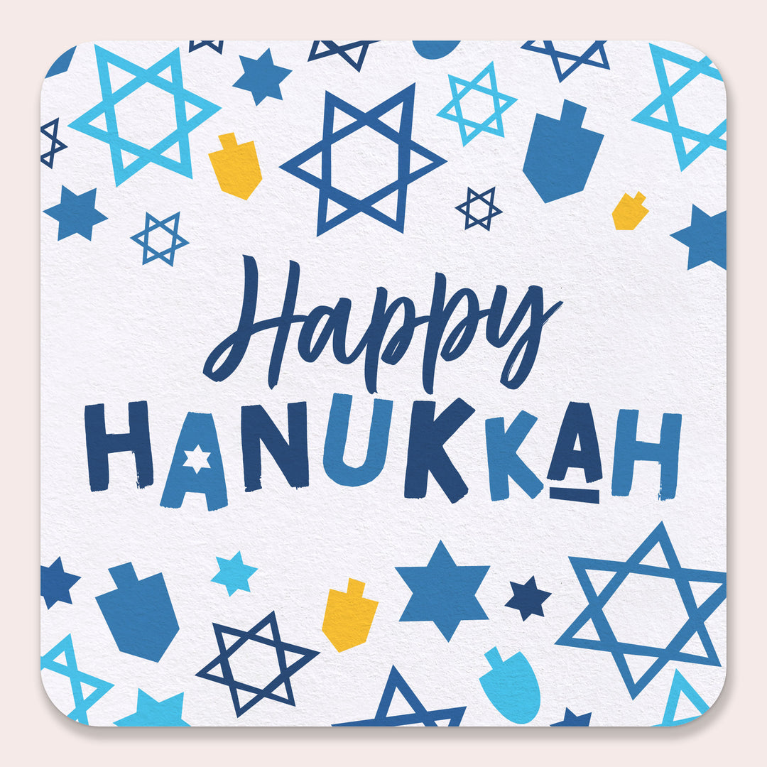 Drink Coasters - Hanukkah - 25 Ct