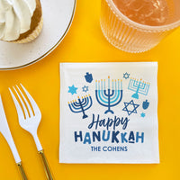 Custom Text - Hanukkah Napkins