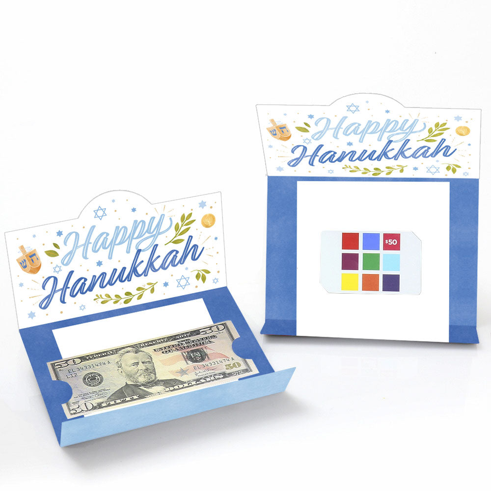 Hanukkah Money And Gift Card Holders - 8 Ct