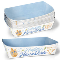 Hanukkah Paper Food Trays