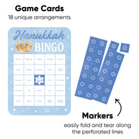 Hanukkah Bingo Game - 18 Ct