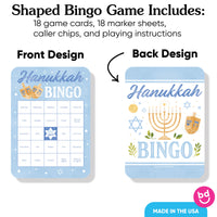 Hanukkah Bingo Game - 18 Ct