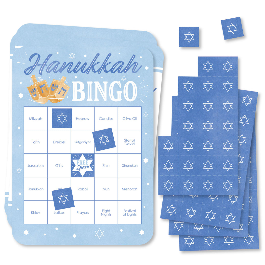 Hanukkah Bingo Game - 18 Ct