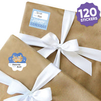 Hanukkah To and From Stickers - 12 Sheets