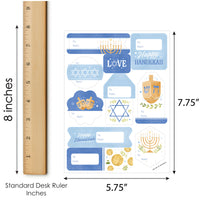 Hanukkah To and From Stickers - 12 Sheets