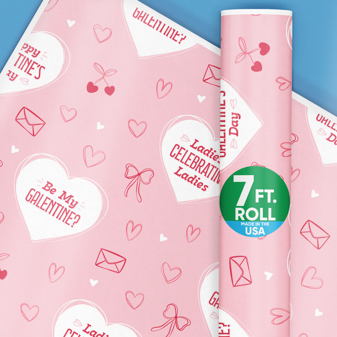Galentine's Day Wrapping Paper