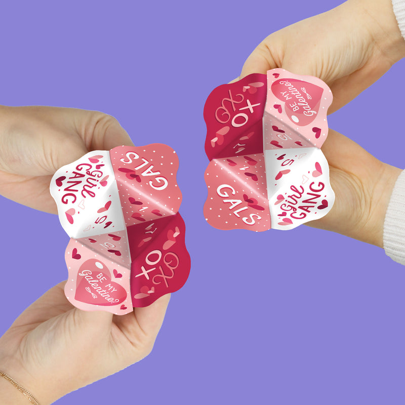 Happy Galentine’s Day Fortune Tellers - 12 Ct