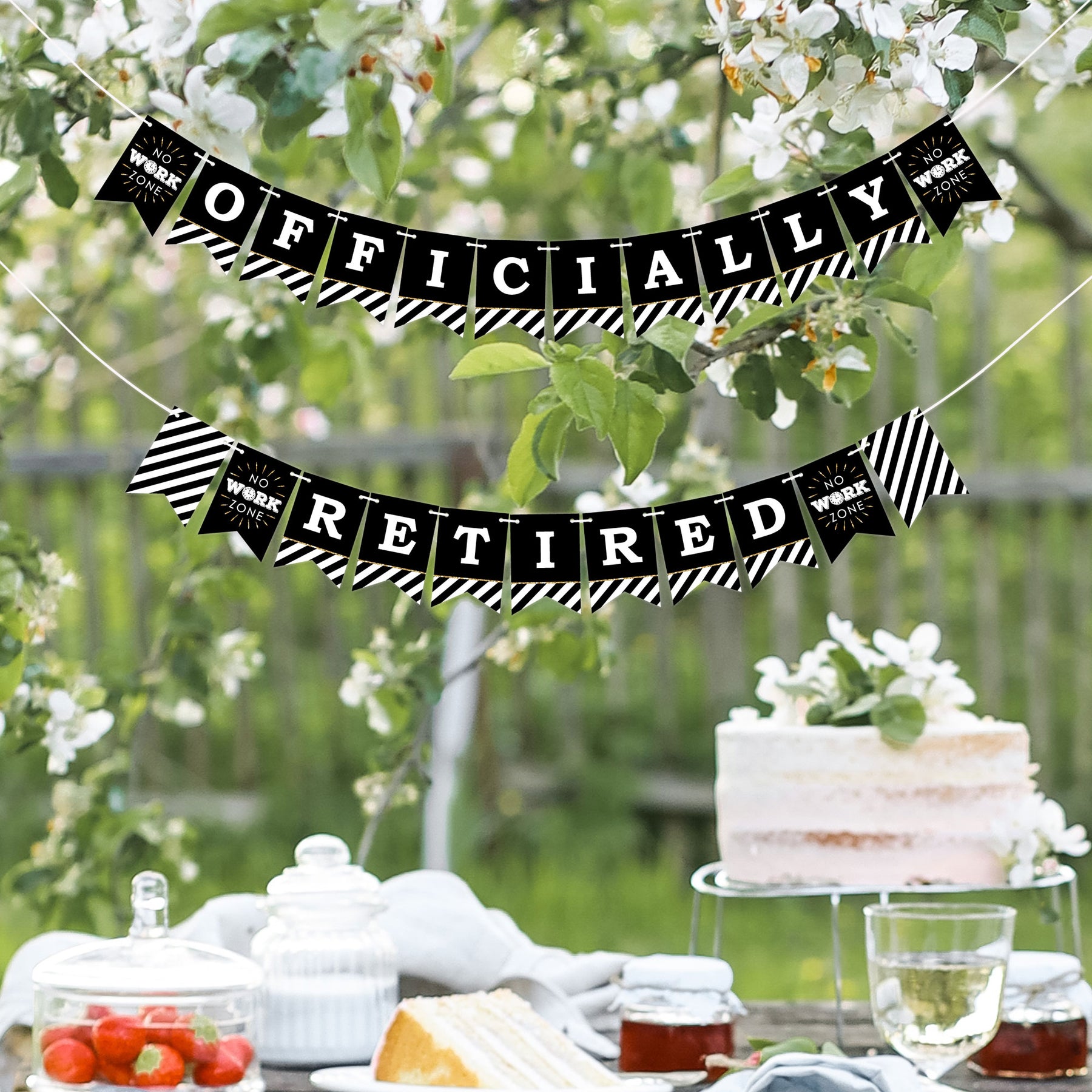 happy-retirement-retirement-party-mini-pennant-banner-officially-retired-bigdotofhappiness-com-big-dot-of-happiness-llc for Free Printable Happy Retirement Banner Happy Retirement - Retirement Party Mini Pennant Banner - Officially Retired | BigDotofHappiness.com – Big Dot of Happiness LLC for Free Printable Happy Retirement Banner