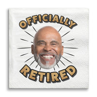 Custom Face Napkins - Officially Retired