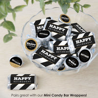 Happy Retirement - Retirement Party Small Round Candy Stickers - Party Favor Labels - 324 Count