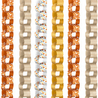 Happy Thanksgiving DIY Paper Chains - 128 Pc