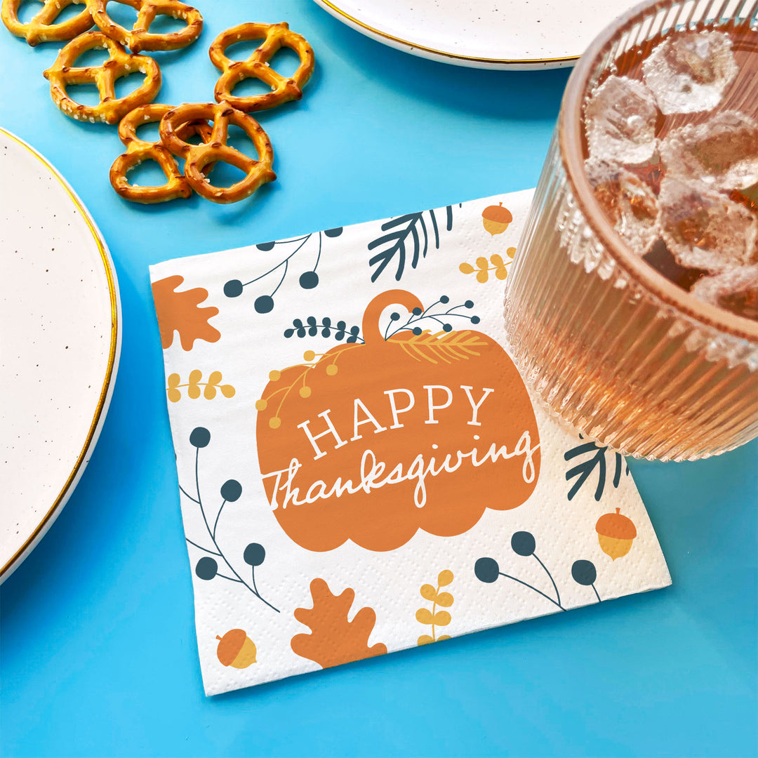 Napkins - Happy Thanksgiving