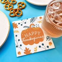 Napkins - Happy Thanksgiving