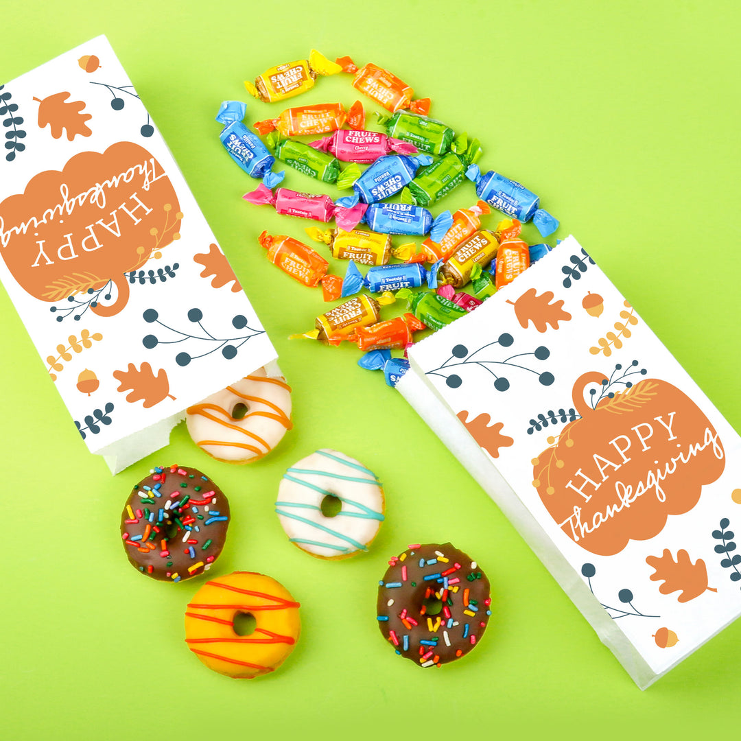 Popcorn Bags - Happy Thanksgiving - 25 Ct