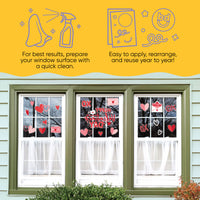 Happy Valentine’s Day Window Clings
