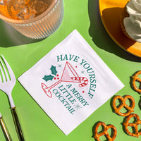 Napkins - Have Yourself a Merry Little Cocktail - 24 Ct