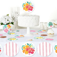 Hawaiian Luau Large Confetti - 27 Ct