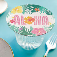 Drink Coasters - Hawaiian Luau - 25 Ct