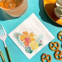Napkins - Hawaiian Luau - 24 Ct