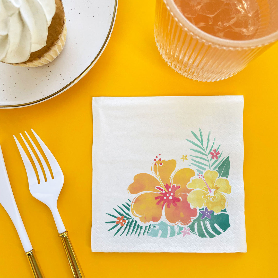 Napkins - Hawaiian Luau - 24 Ct