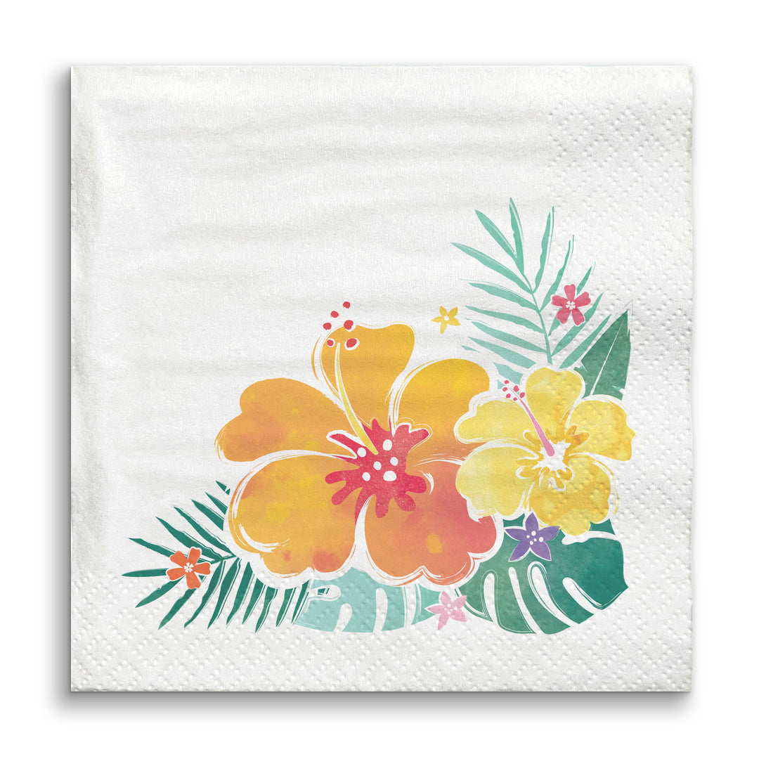 Napkins - Hawaiian Luau - 24 Ct