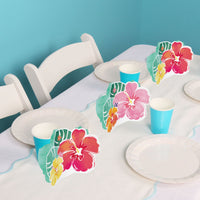 Hawaiian Luau 3D Centerpieces - 8 Ct