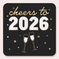 Drink Coasters - Hello New Year - 25 Ct