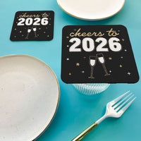 Drink Coasters - Hello New Year - 25 Ct