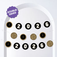 Hello New Year Garland Banner - 15 Pc