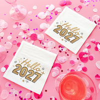 Napkins - Hello New Year - 24 Ct