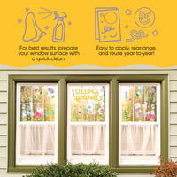 Hello Spring Window Clings