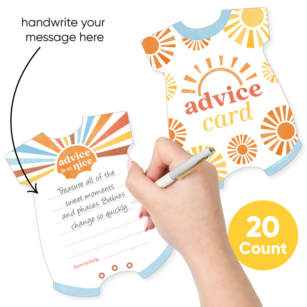 Here Comes The Son Advice Cards Game - 20 Ct