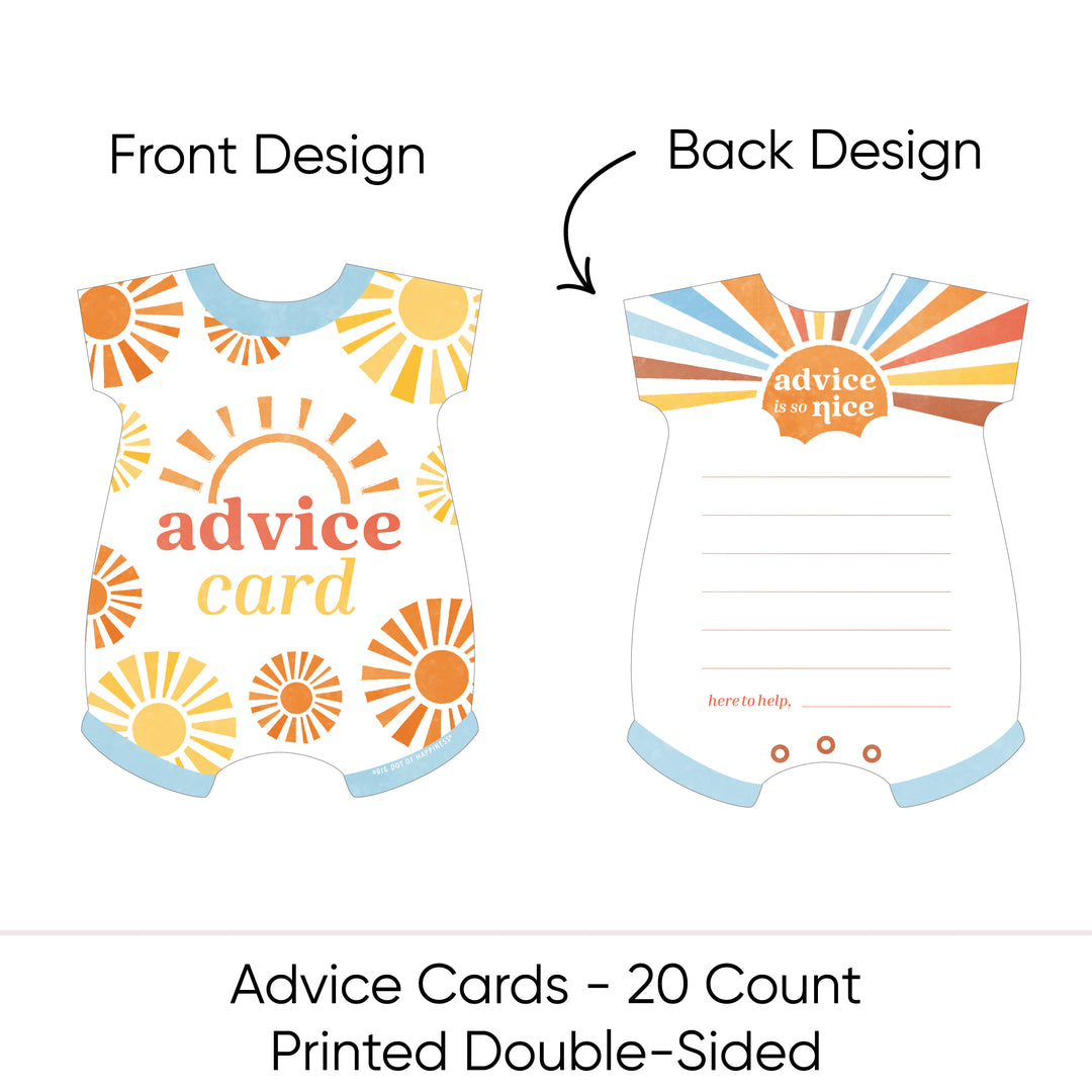 Here Comes The Son Advice Cards Game - 20 Ct