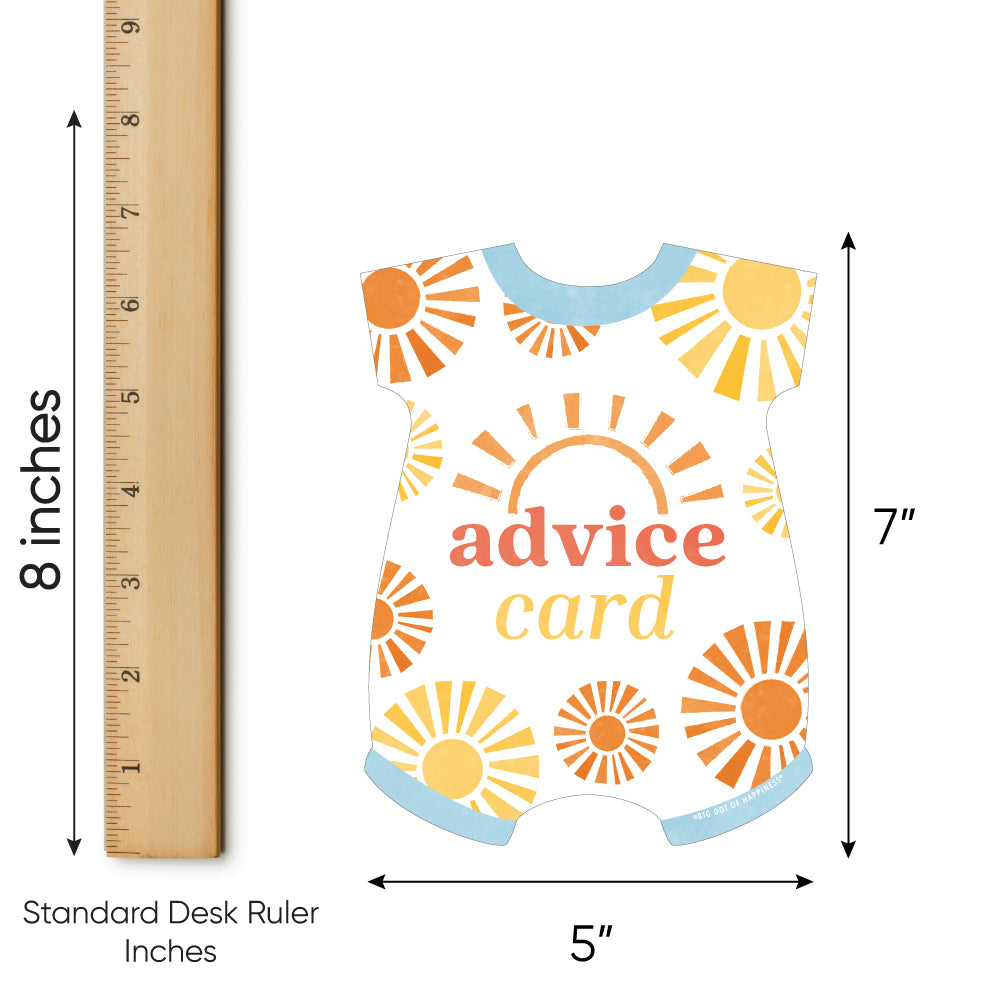 Here Comes The Son Advice Cards Game - 20 Ct