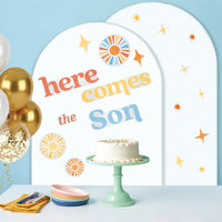 Here Comes The Son Backdrop Decals